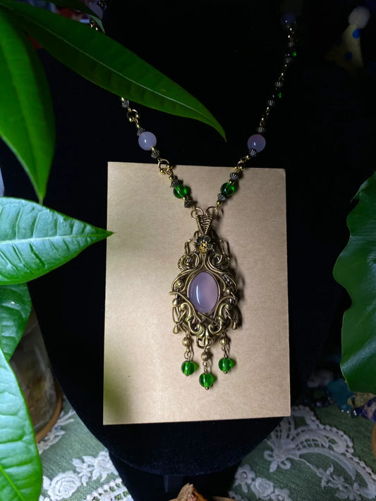 Day 53 Divine Grapestone wire wrapping
