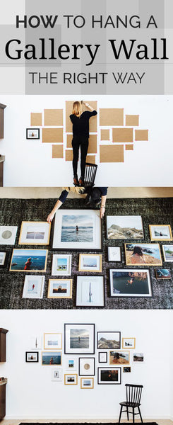 How to hang a gallery way the right way
