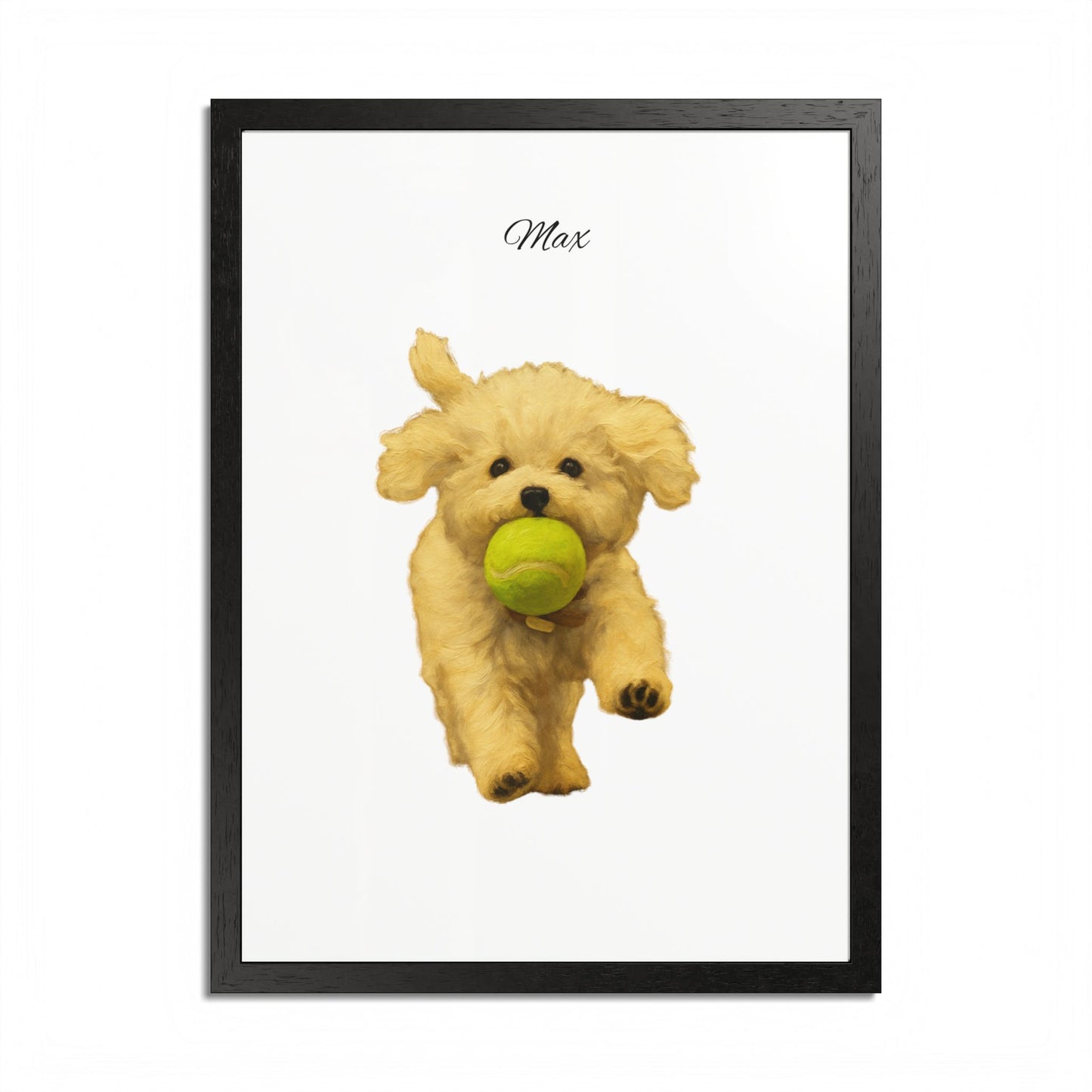 Personalized Pet Framed Poster Unique Wall Art