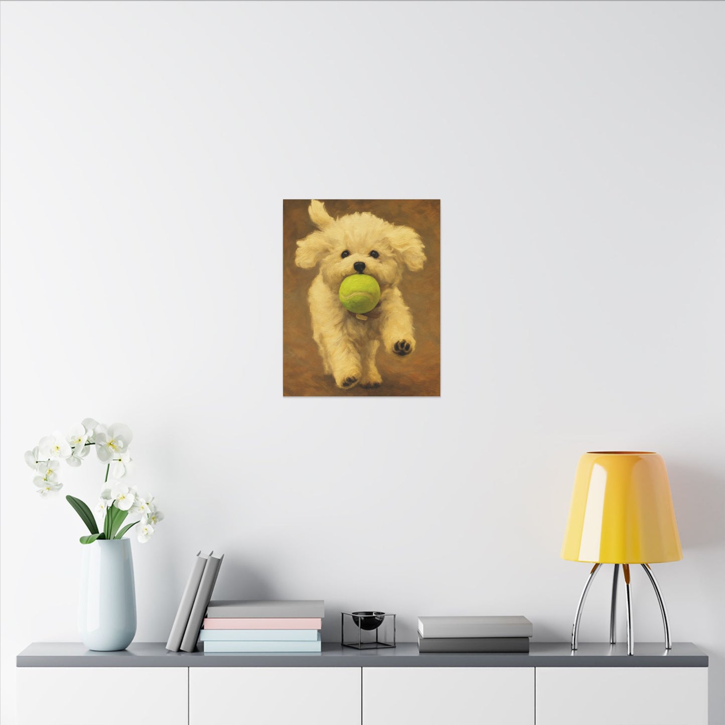 Personalized Dog Canvas Print