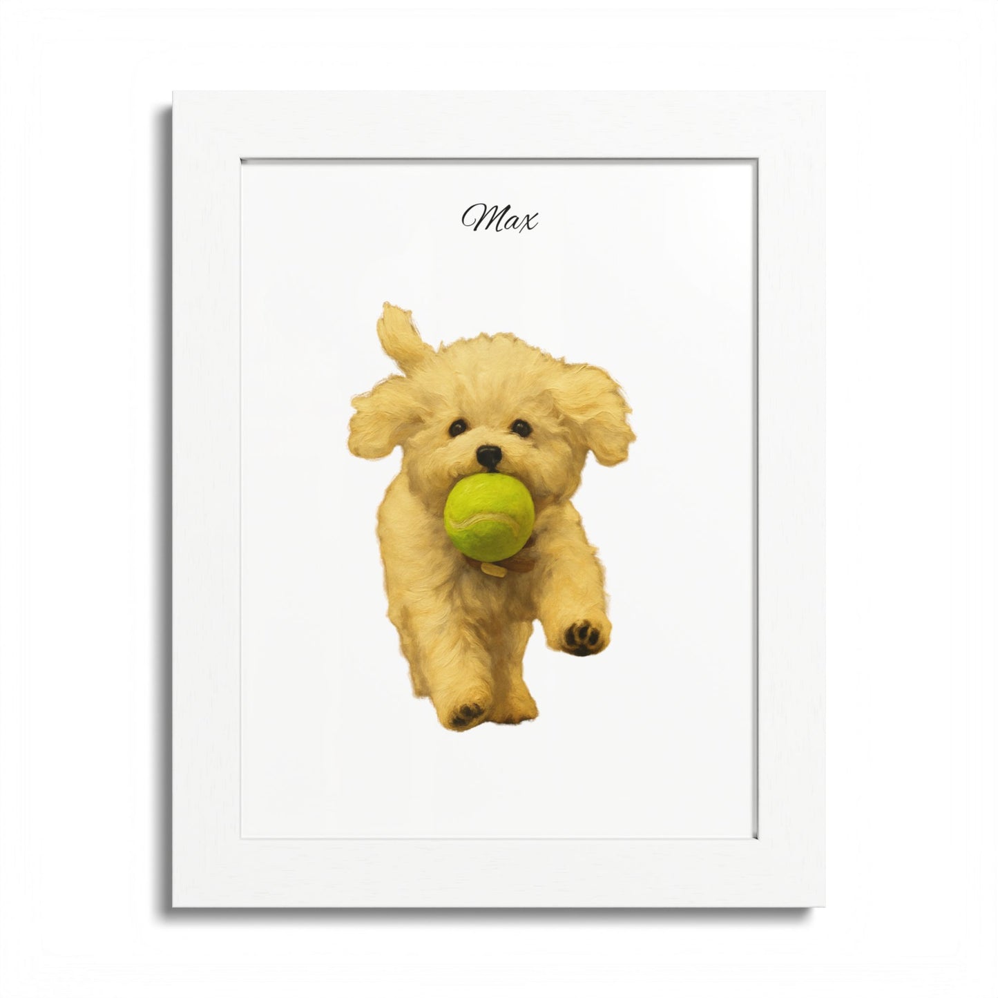 Personalized Pet Framed Poster Unique Wall Art