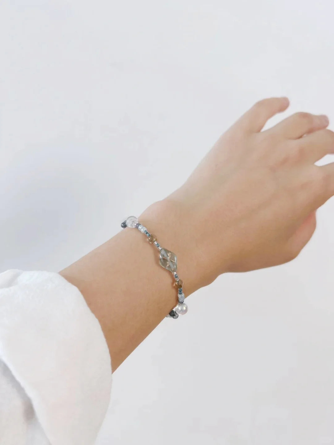 Ocean Blue Glaze Bracelet