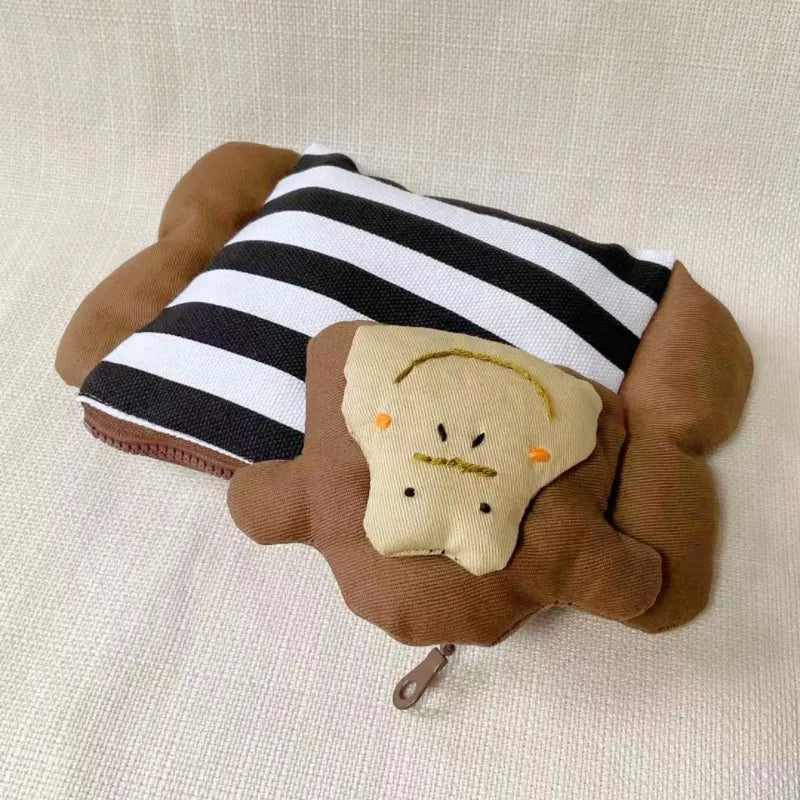 Running gorilla handbag