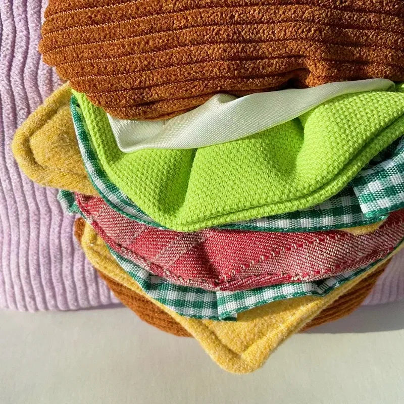 Hamburger handbag