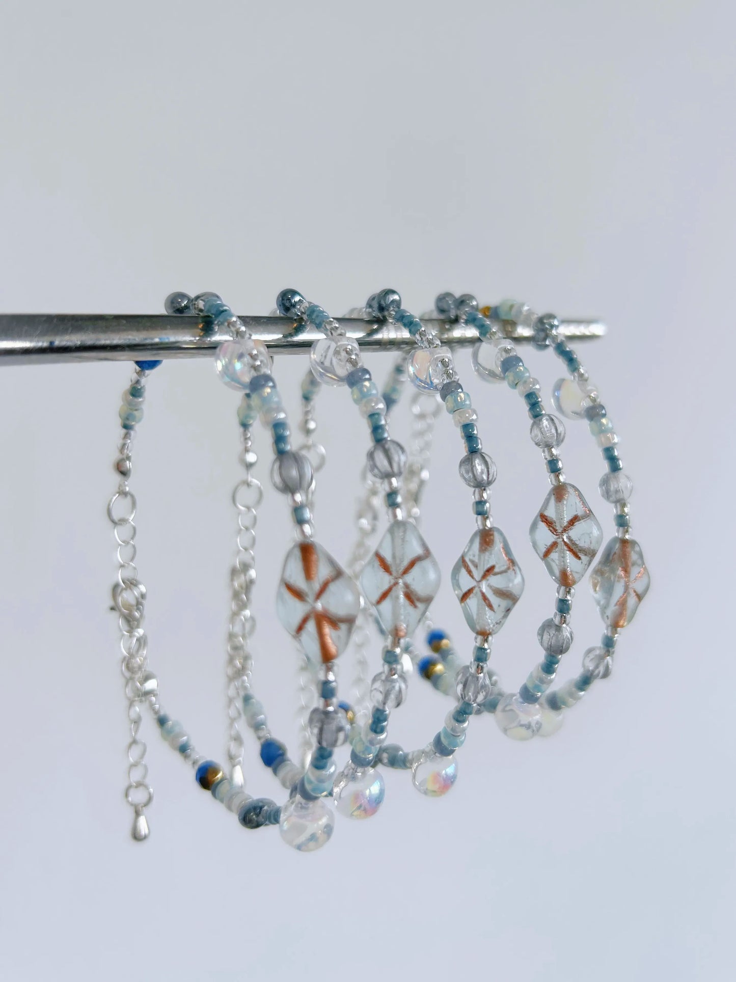 Ocean Blue Glaze Bracelet