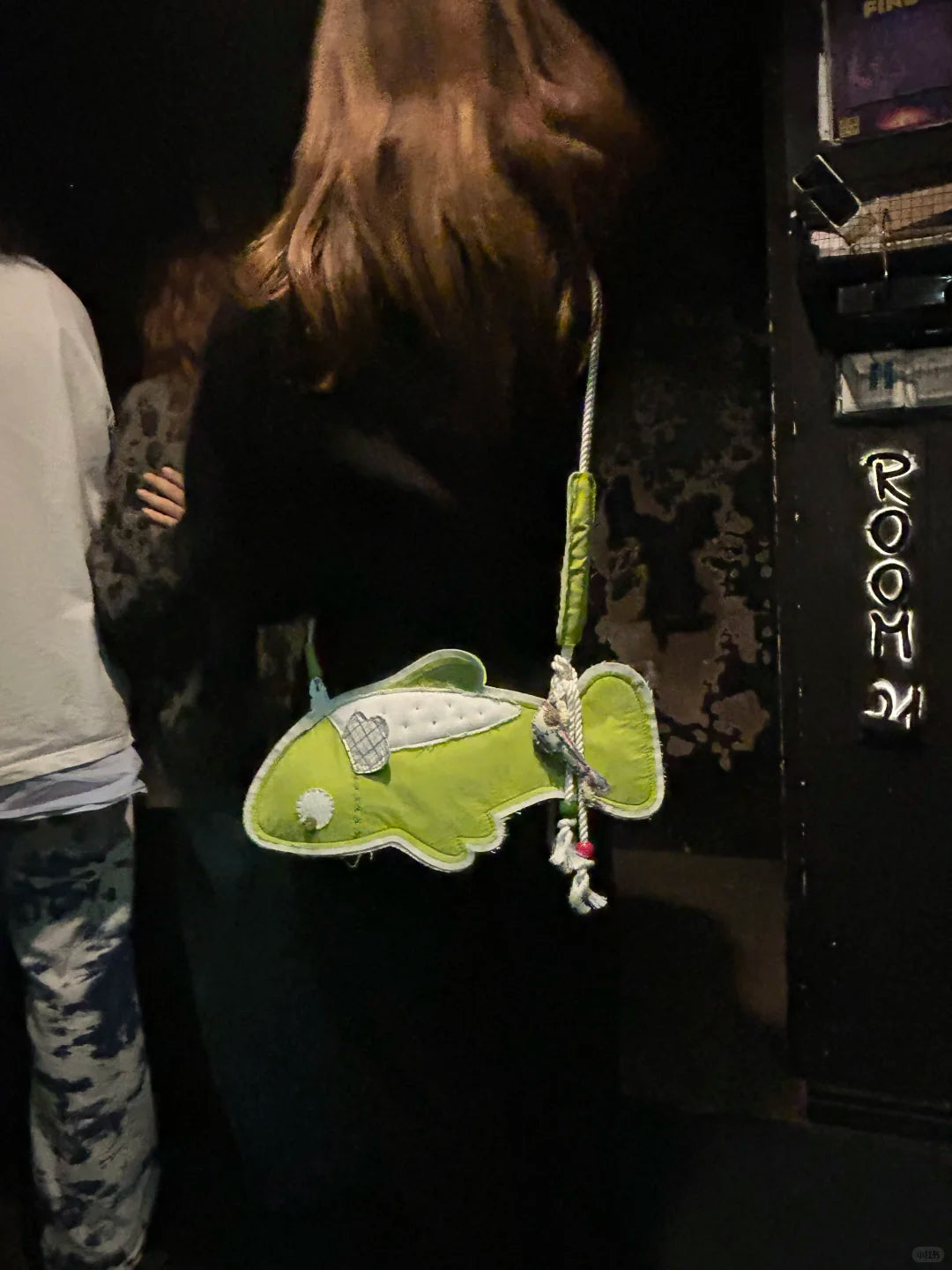 Green Fish Bag