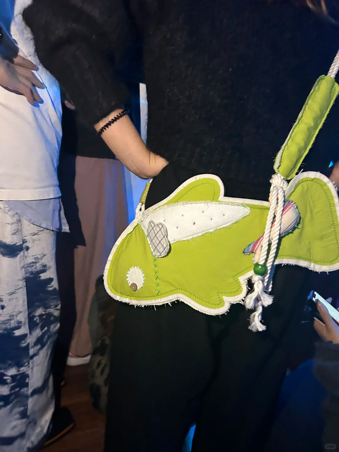 Green Fish Bag