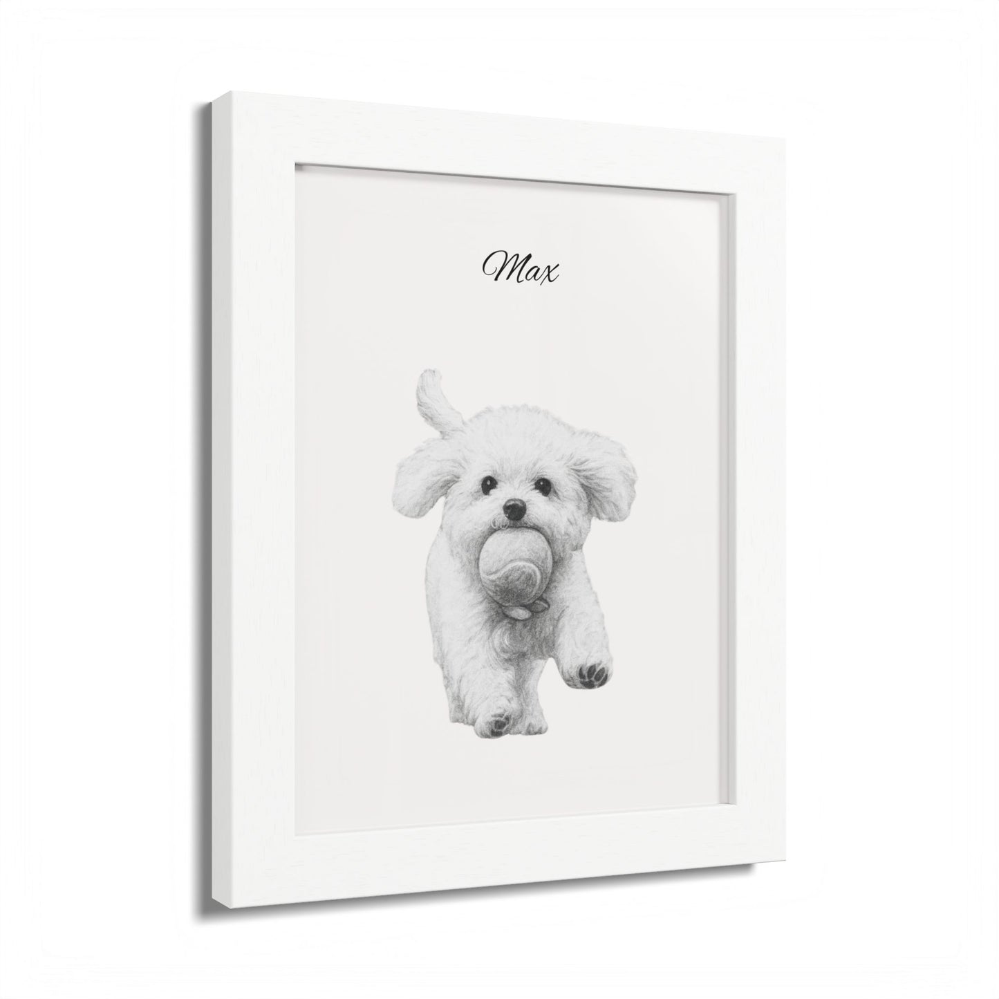 Personalized Pet Photo Framed Poster