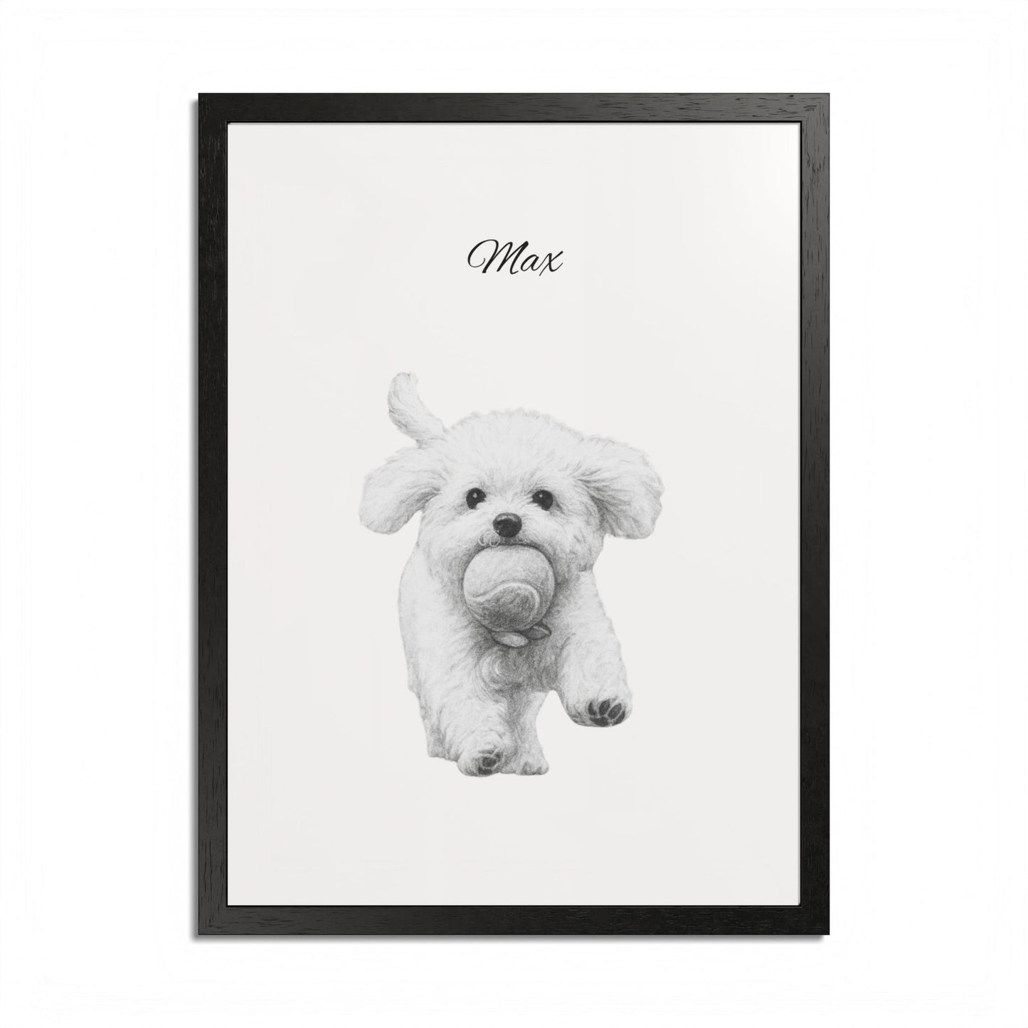 Personalized Pet Photo Framed Poster