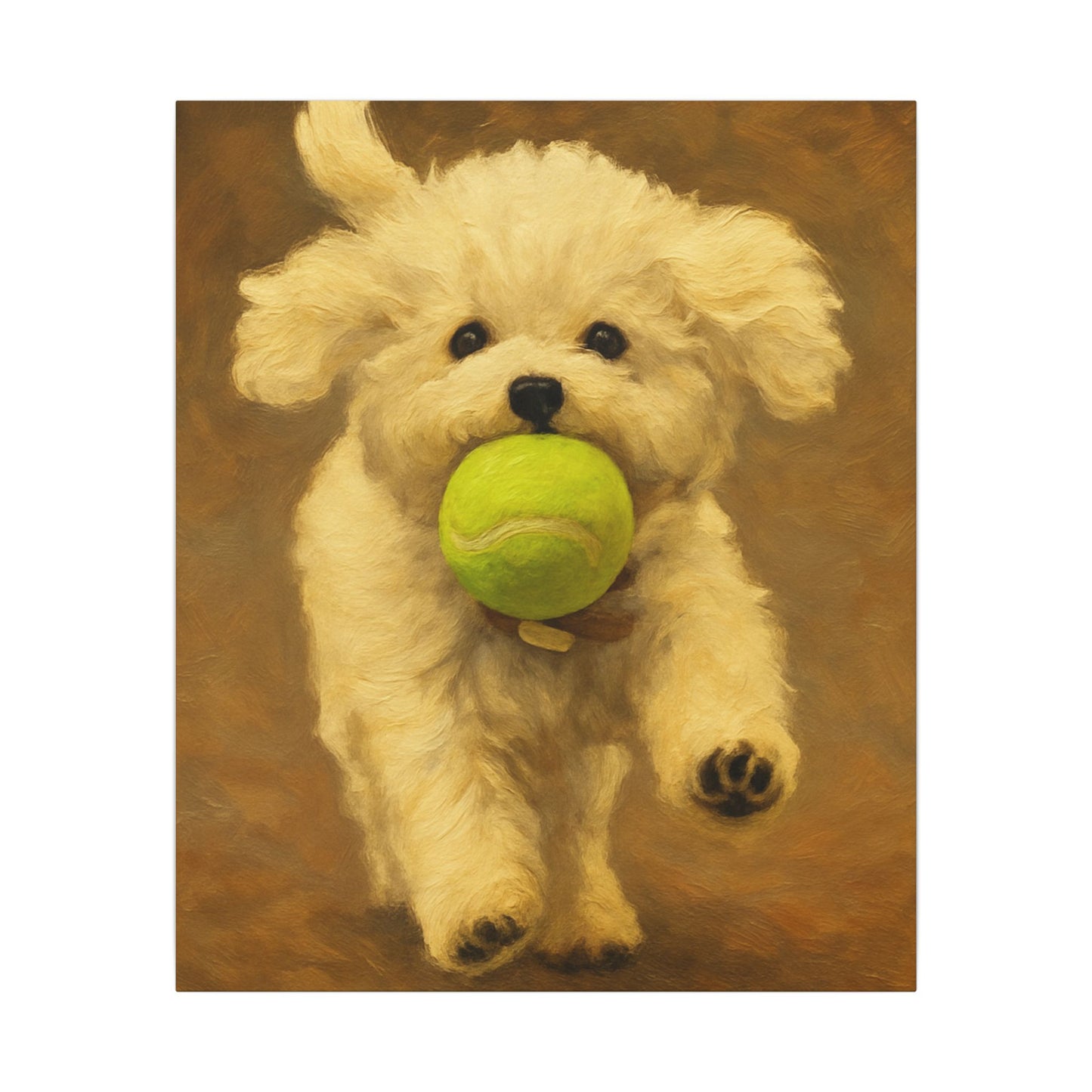 Personalized Dog Canvas Print