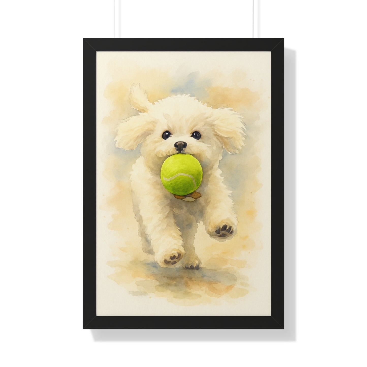 Framed Pet WaterColor Poster