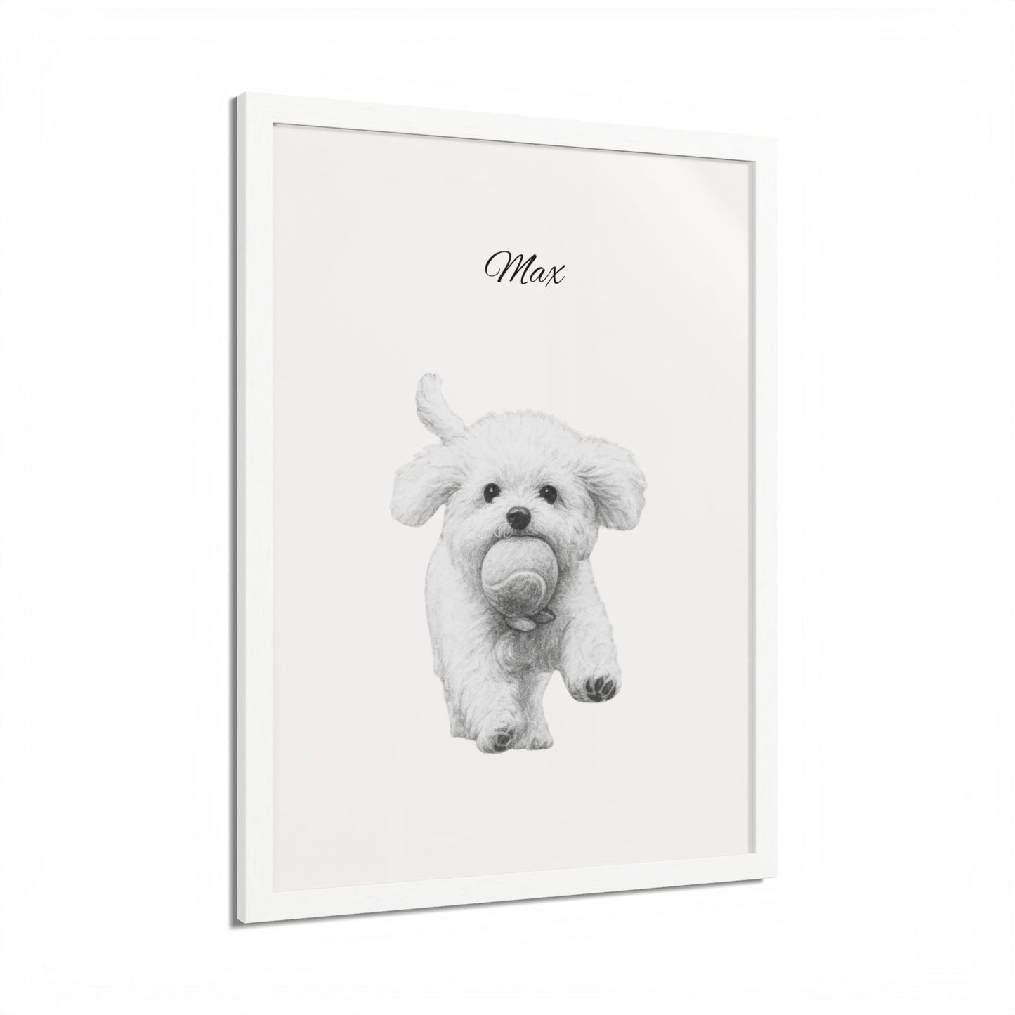 Personalized Pet Photo Framed Poster