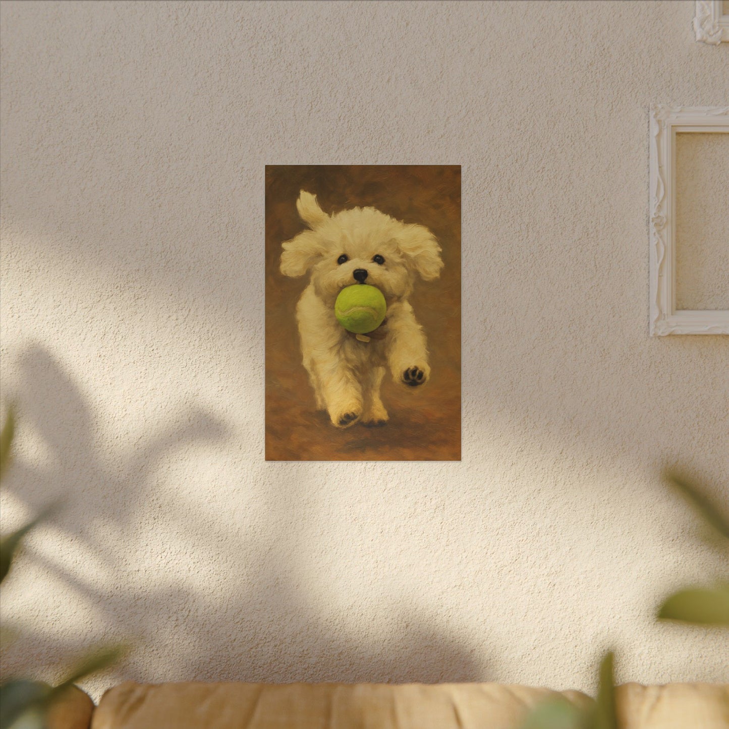 Personalized Dog Canvas Print