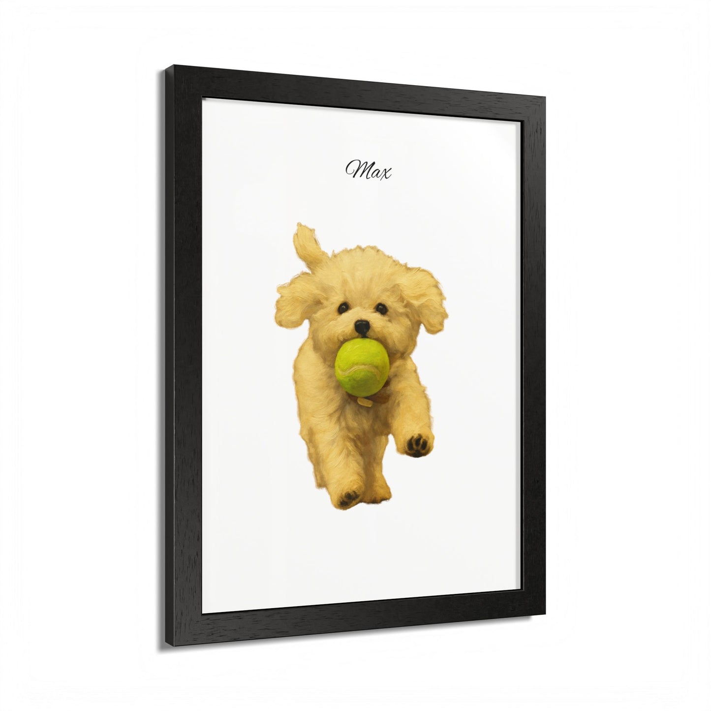 Personalized Pet Framed Poster Unique Wall Art