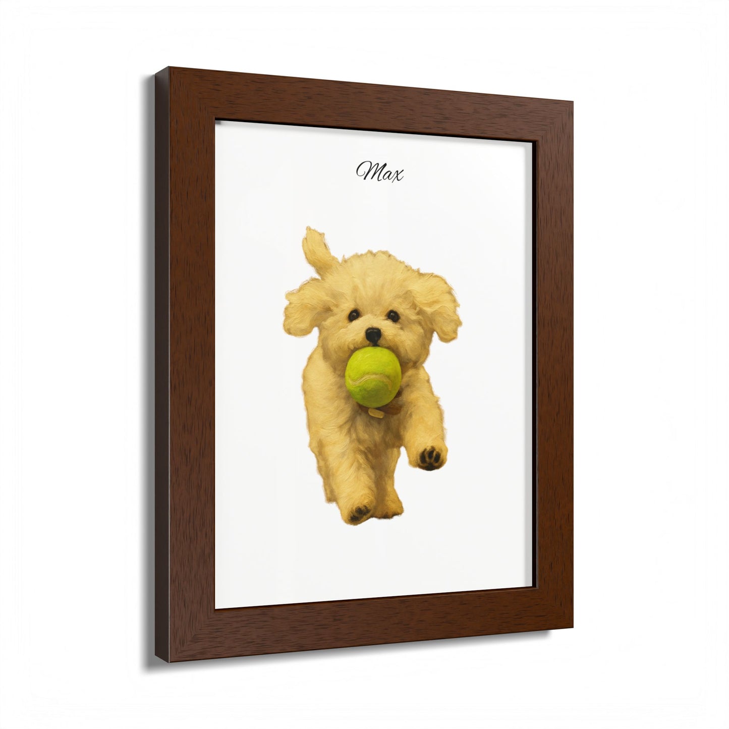 Personalized Pet Framed Poster Unique Wall Art