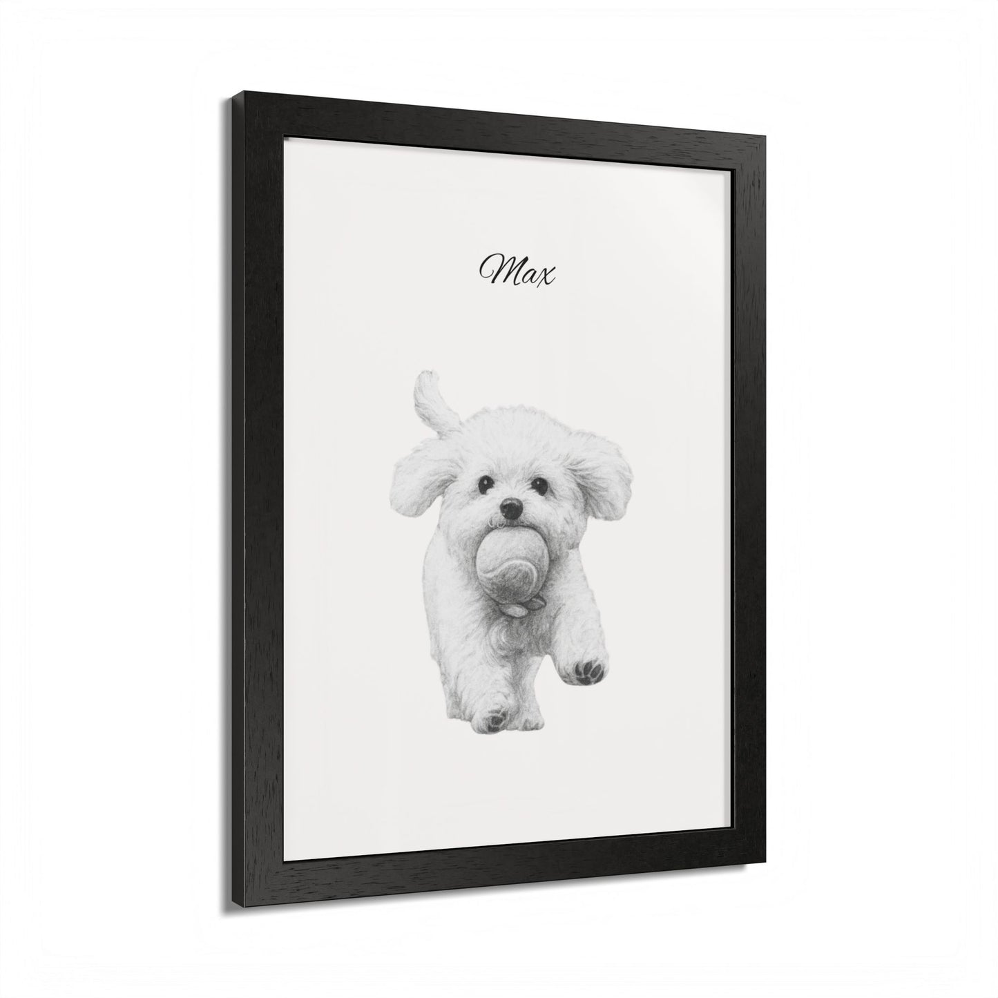 Personalized Pet Photo Framed Poster