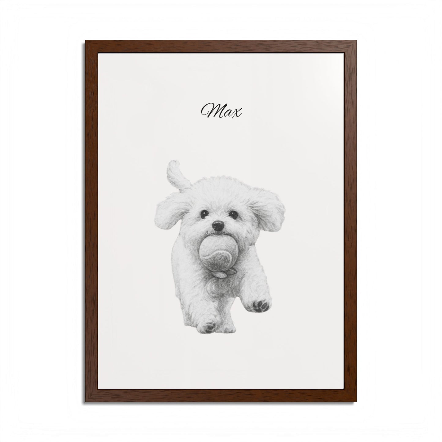 Personalized Pet Photo Framed Poster
