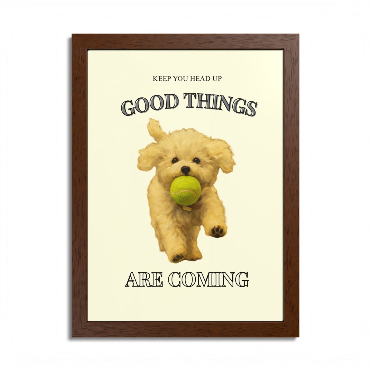 Good Things Are Coming Positive Vibes Framed Poster