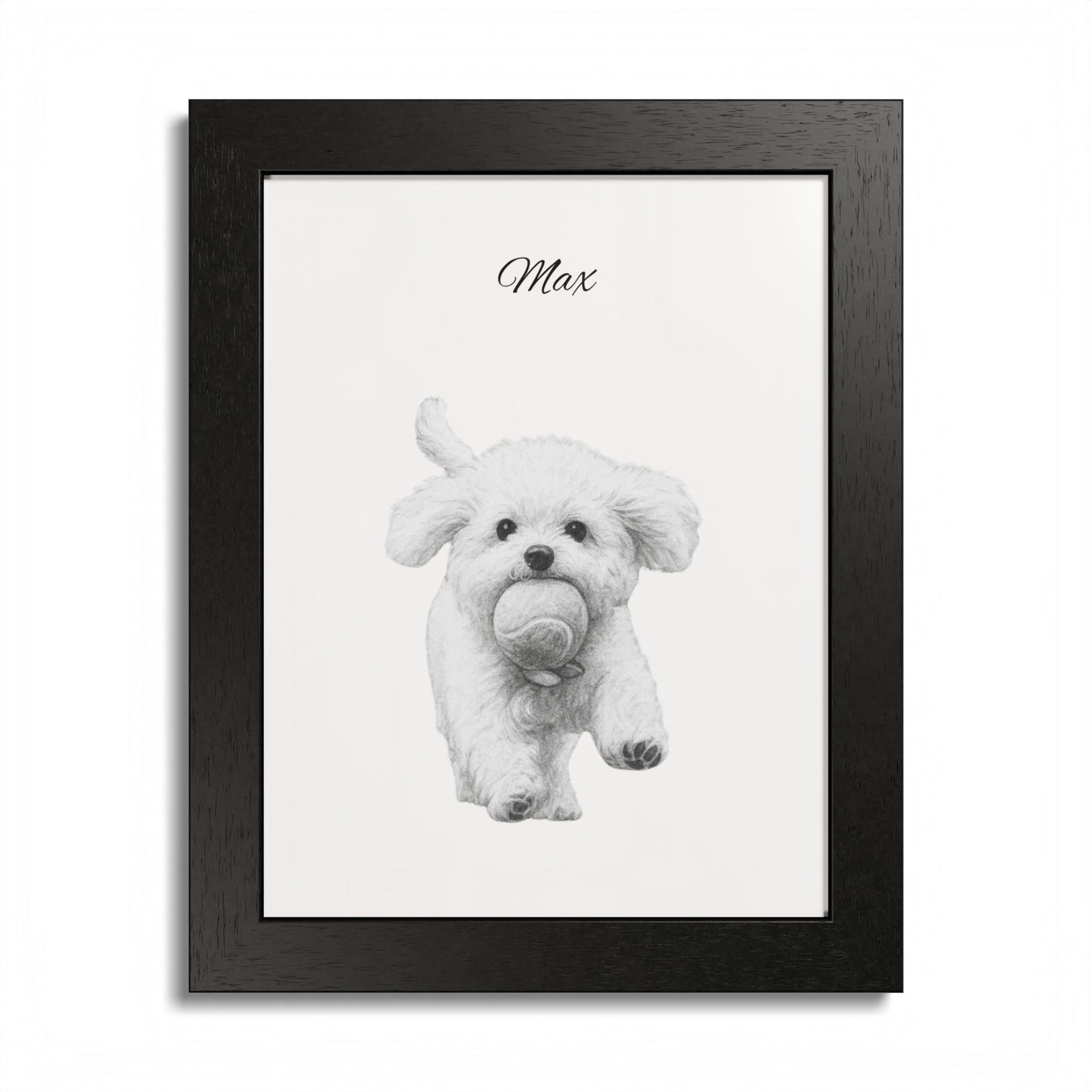 Personalized Pet Photo Framed Poster