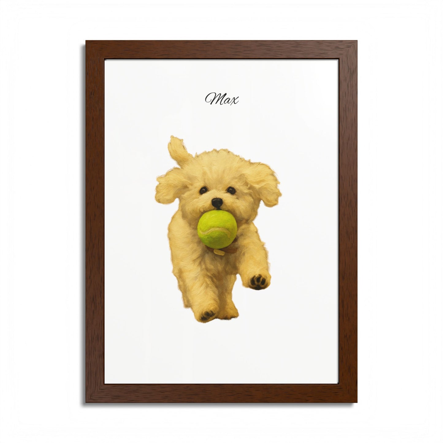 Personalized Pet Framed Poster Unique Wall Art
