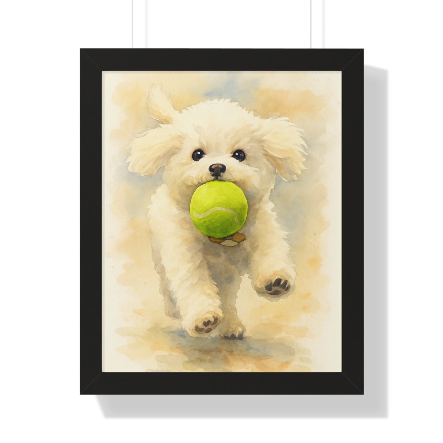 Framed Pet WaterColor Poster