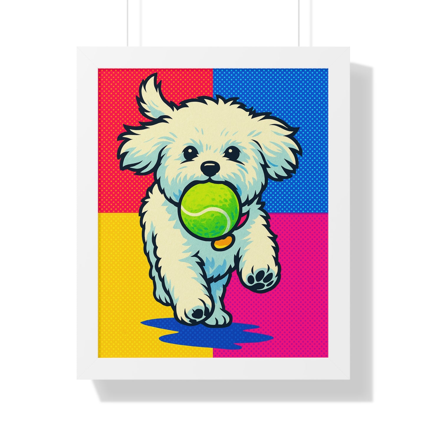 Pet Pop Art Framed Poster