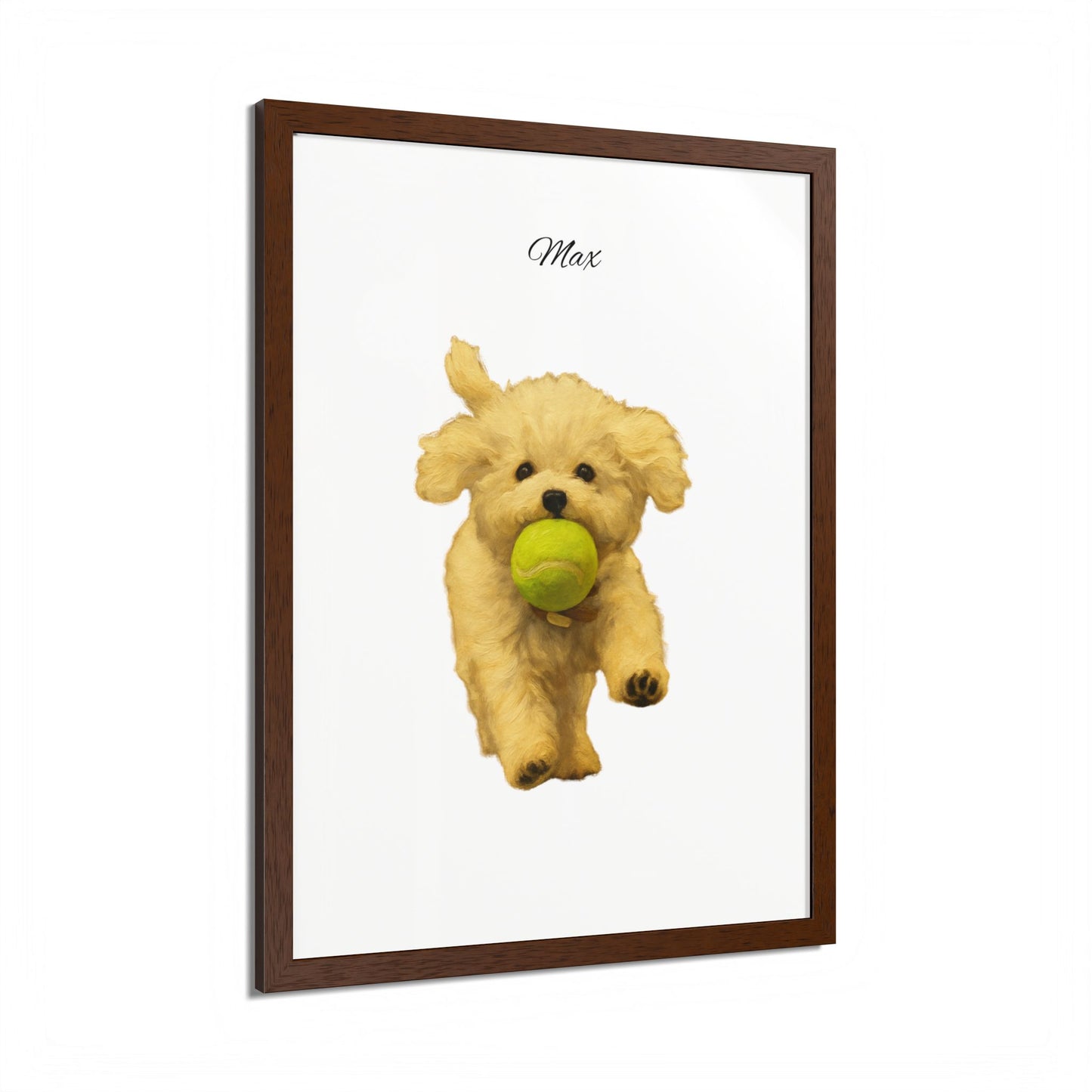 Personalized Pet Framed Poster Unique Wall Art
