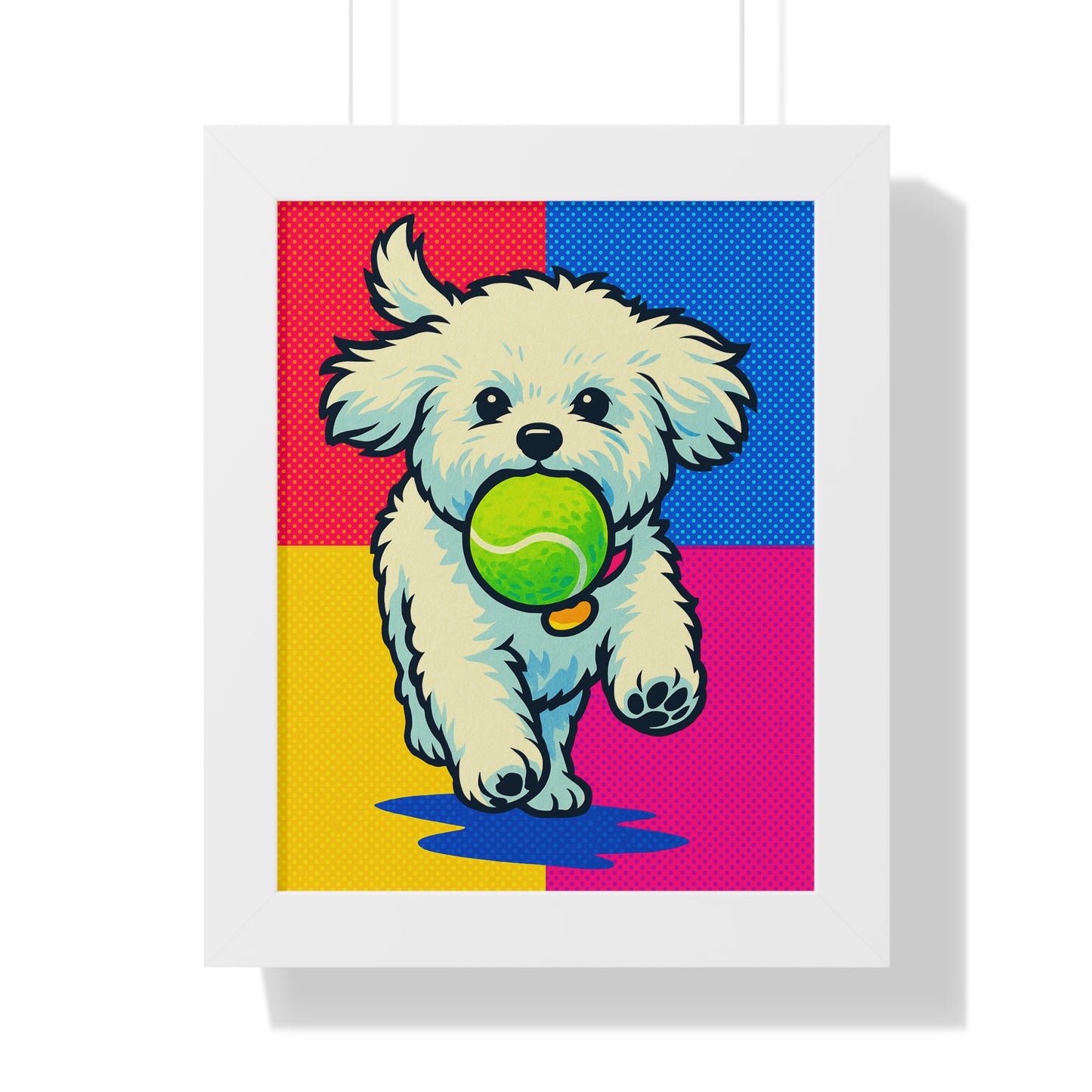 Pet Pop Art Framed Poster