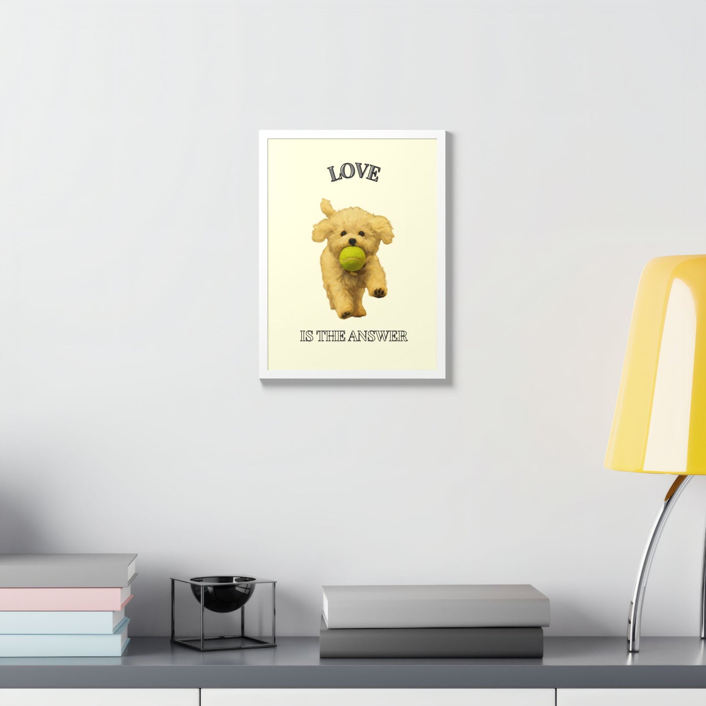 Framed Poster - Love is the Answer