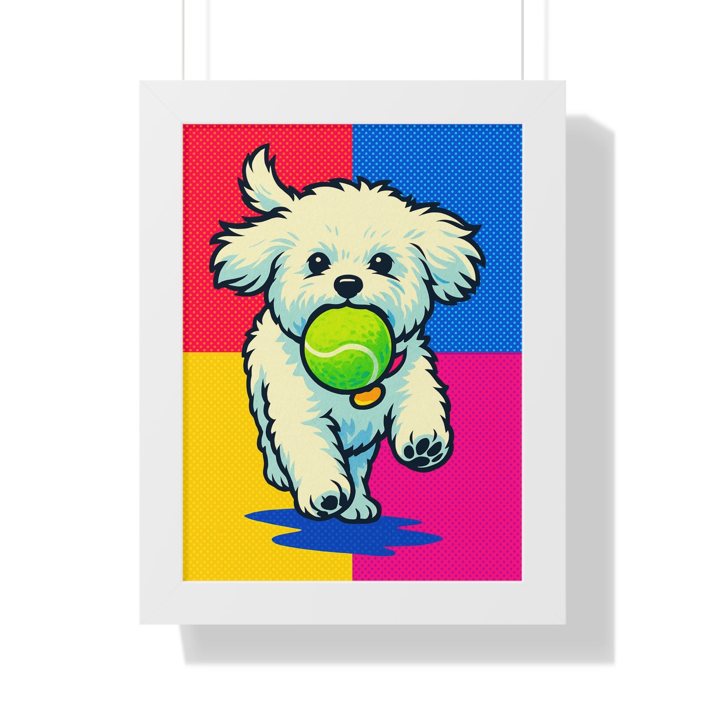 Pet Pop Art Framed Poster