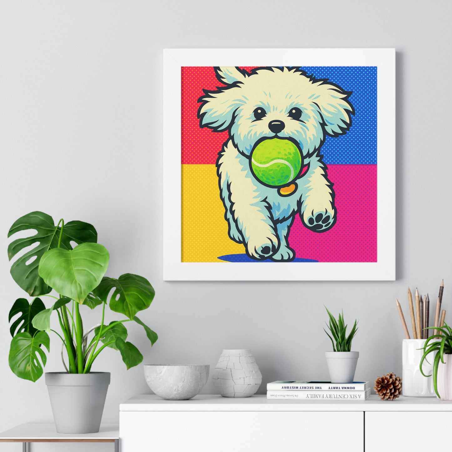 Pet Pop Art Framed Poster