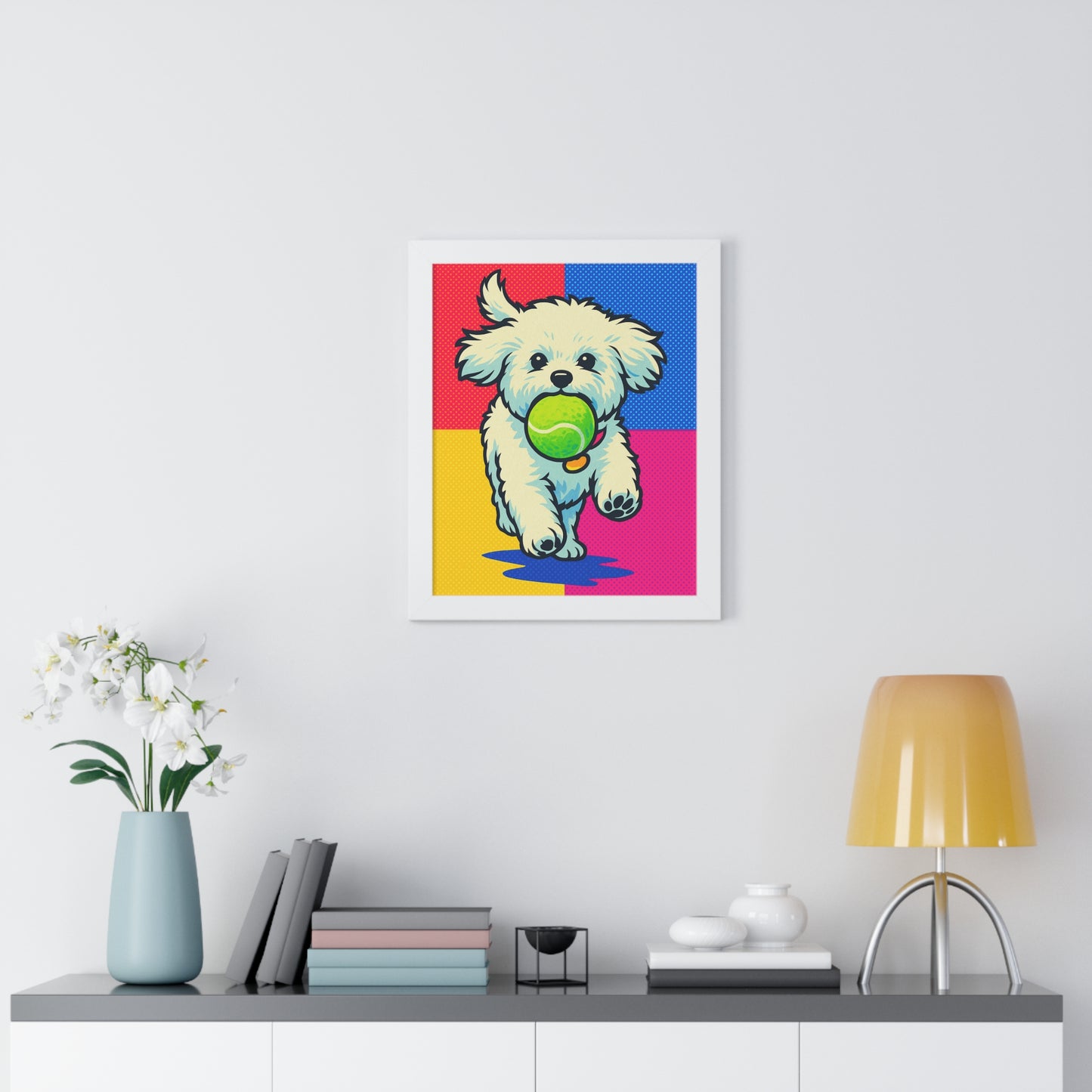 Pet Pop Art Framed Poster