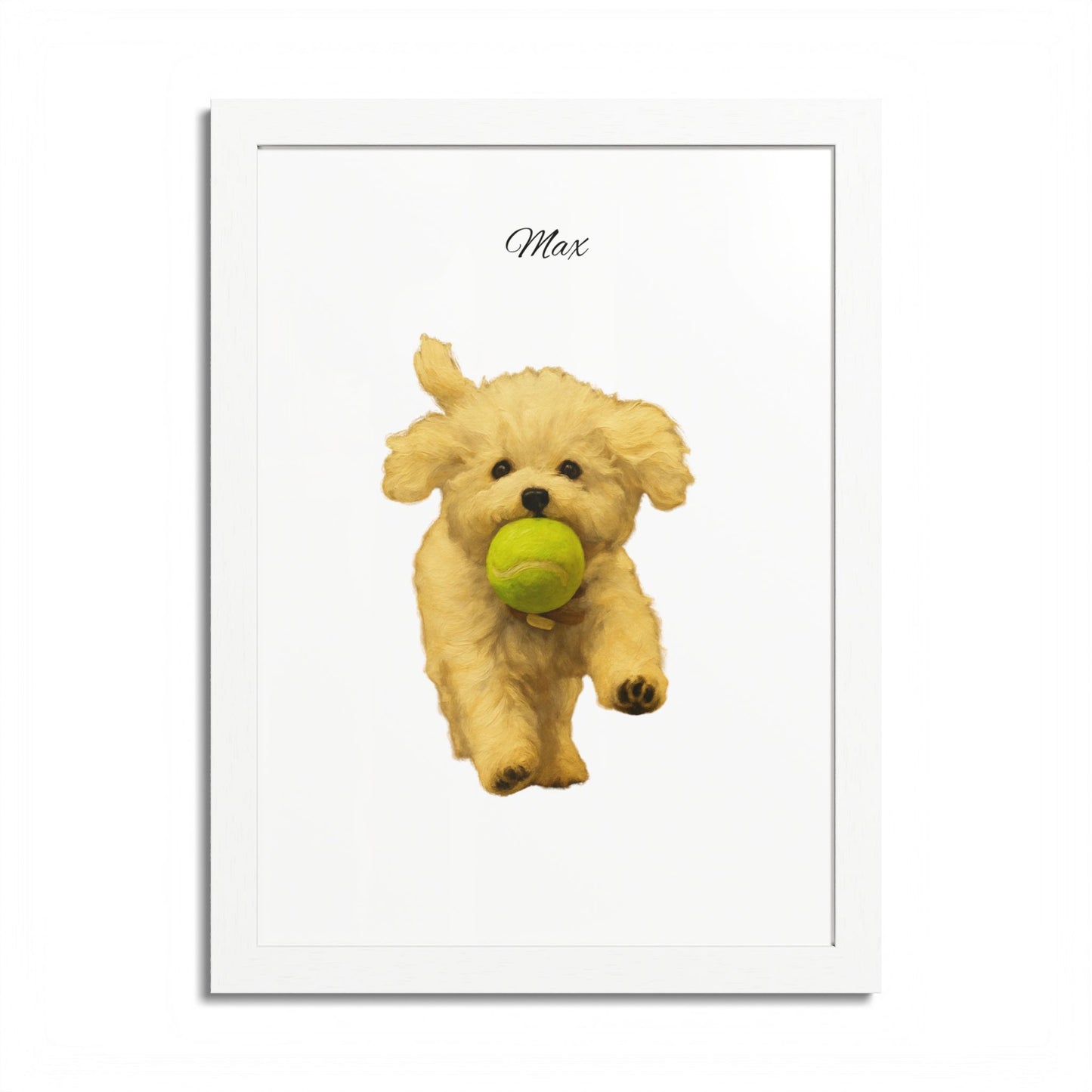 Personalized Pet Framed Poster Unique Wall Art