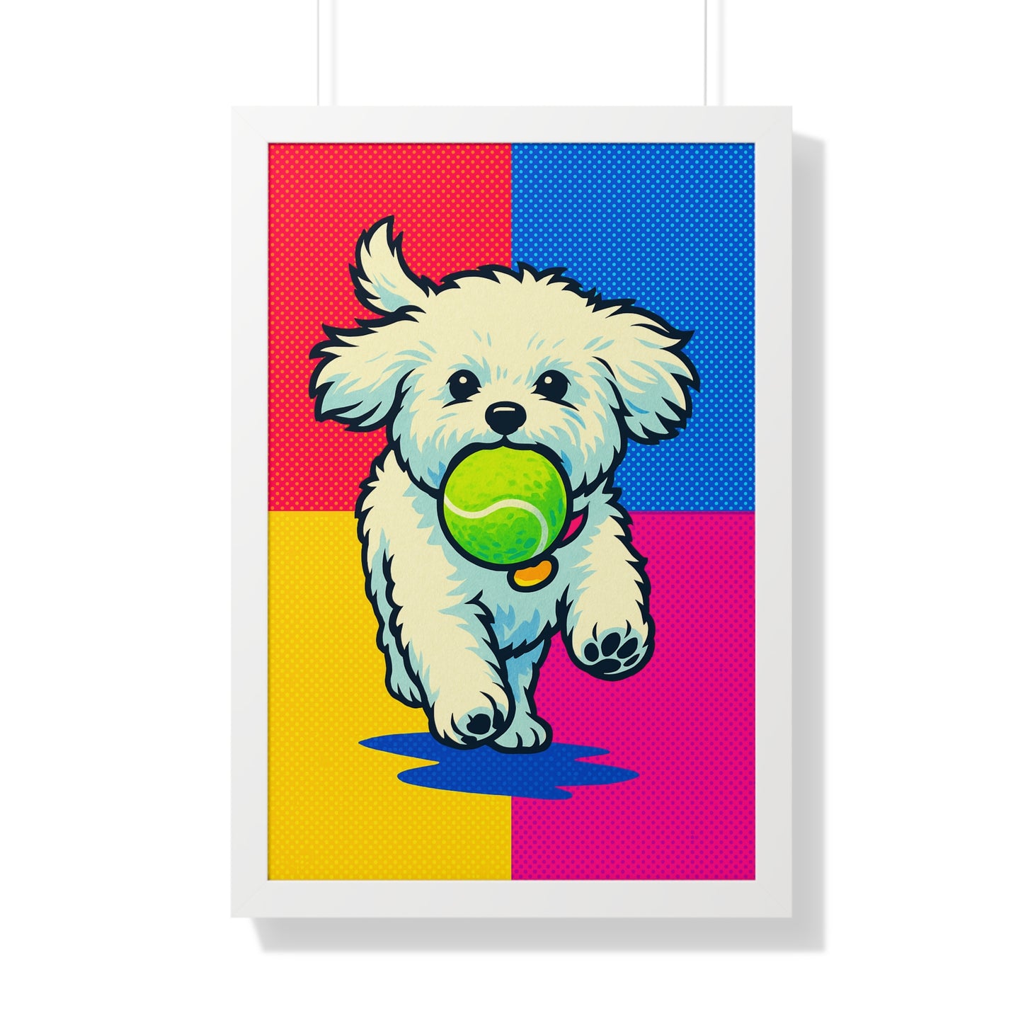 Pet Pop Art Framed Poster