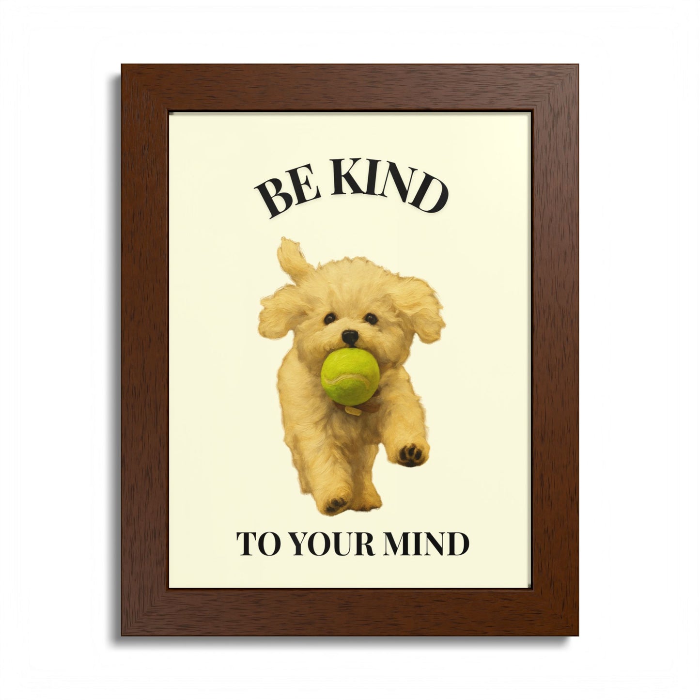 Framed Motivational Poster - Be Kind to Your Mind