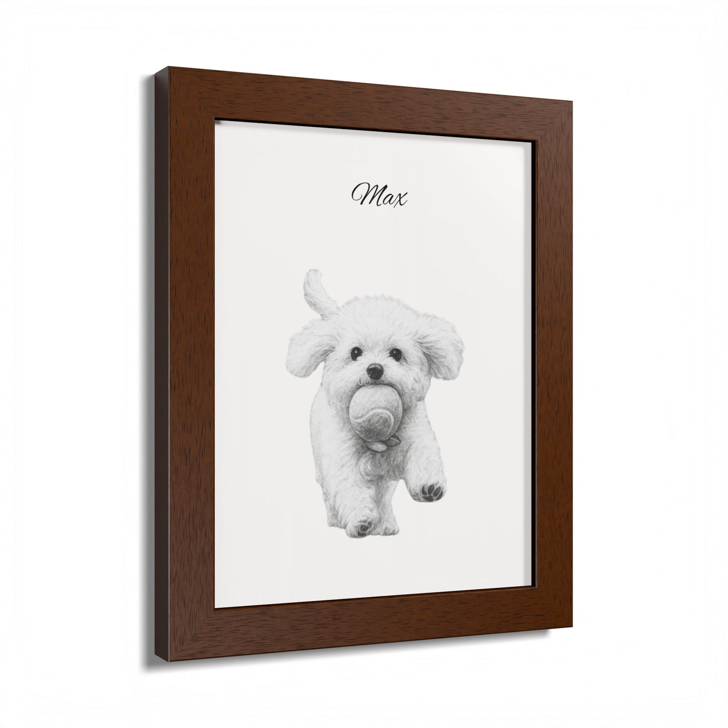 Personalized Pet Photo Framed Poster