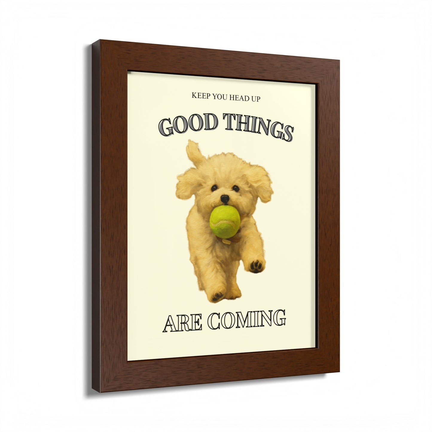 Good Things Are Coming Positive Vibes Framed Poster