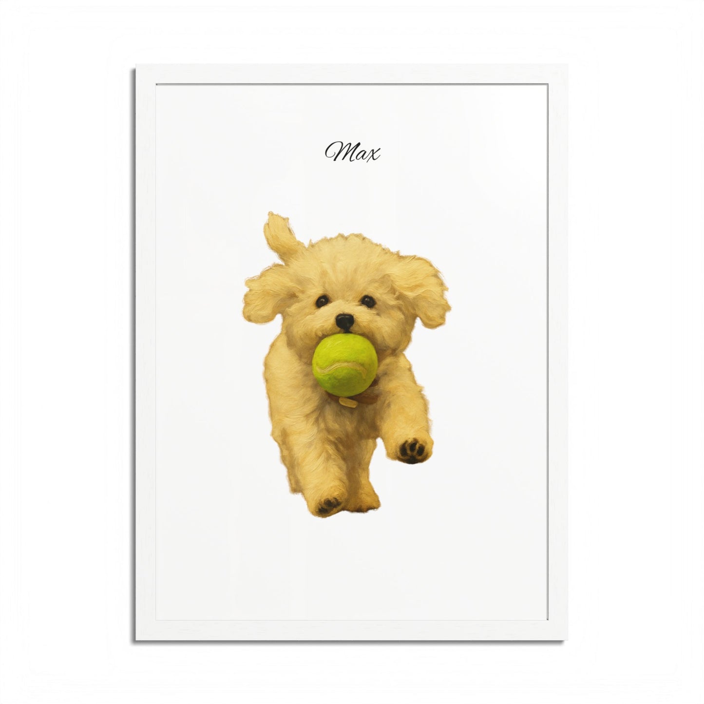 Personalized Pet Framed Poster Unique Wall Art