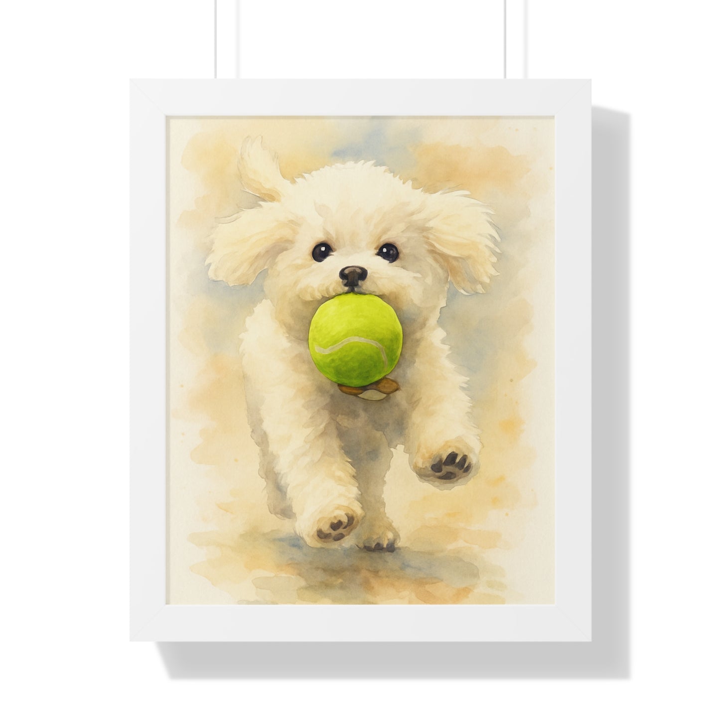 Framed Pet WaterColor Poster