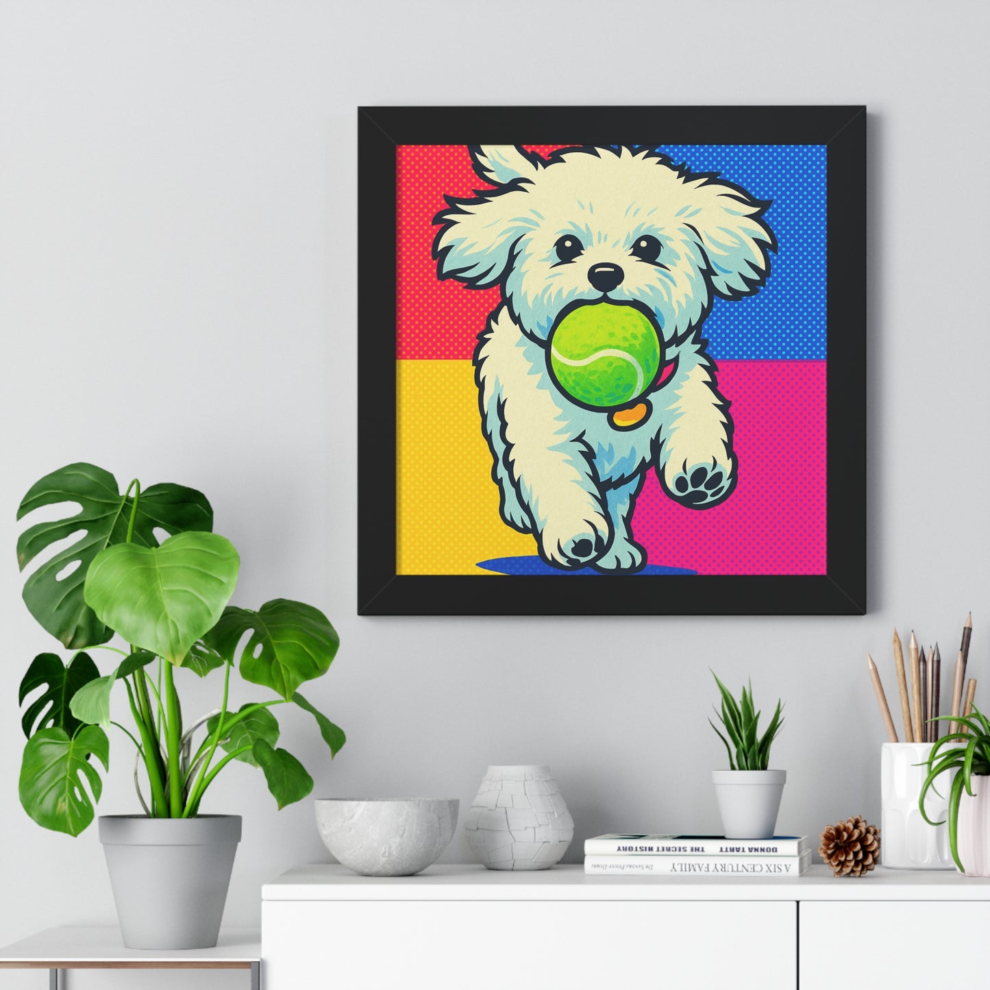 Pet Pop Art Framed Poster