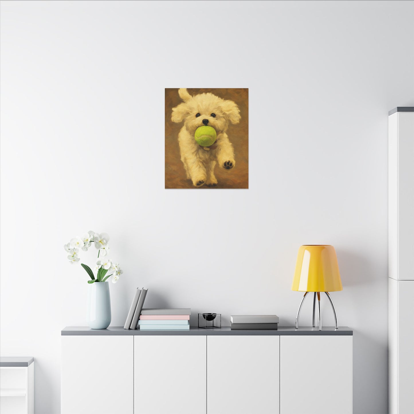 Personalized Dog Canvas Print