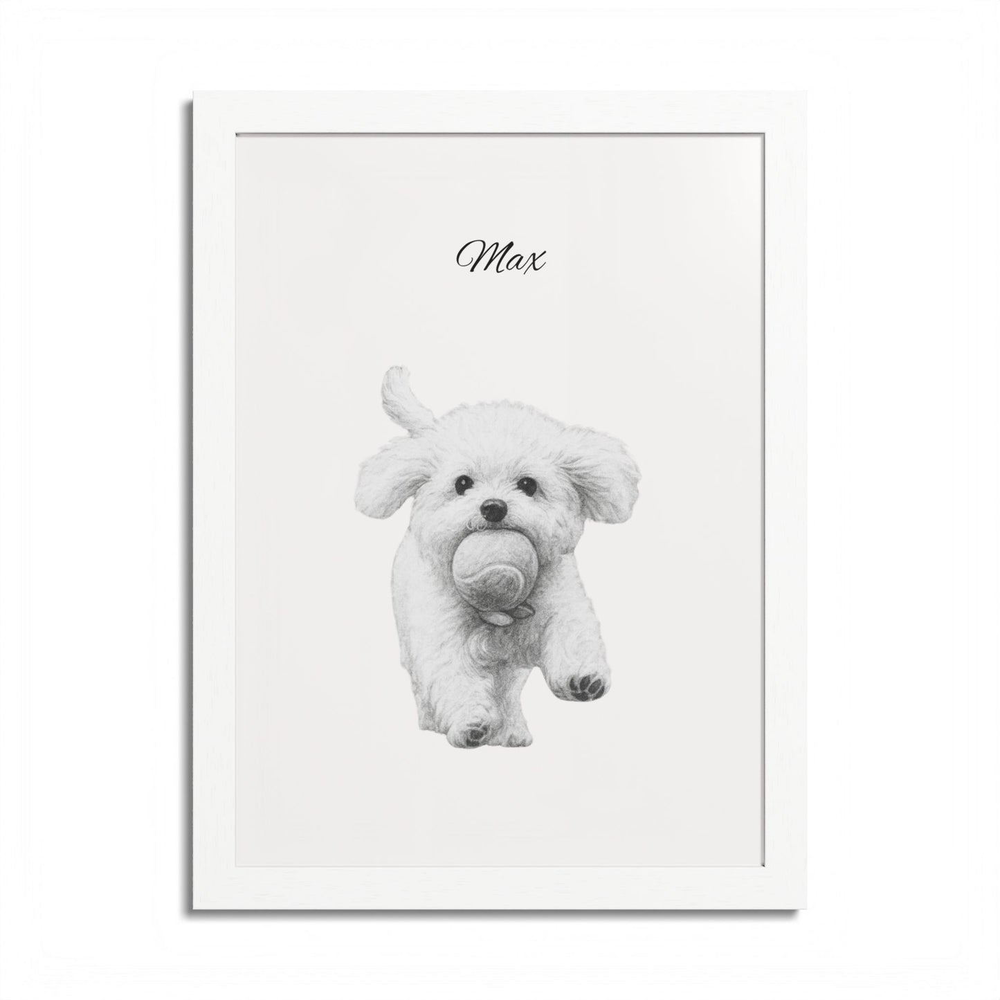 Personalized Pet Photo Framed Poster