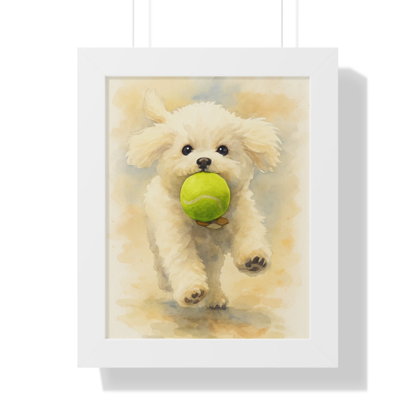 Framed Pet WaterColor Poster
