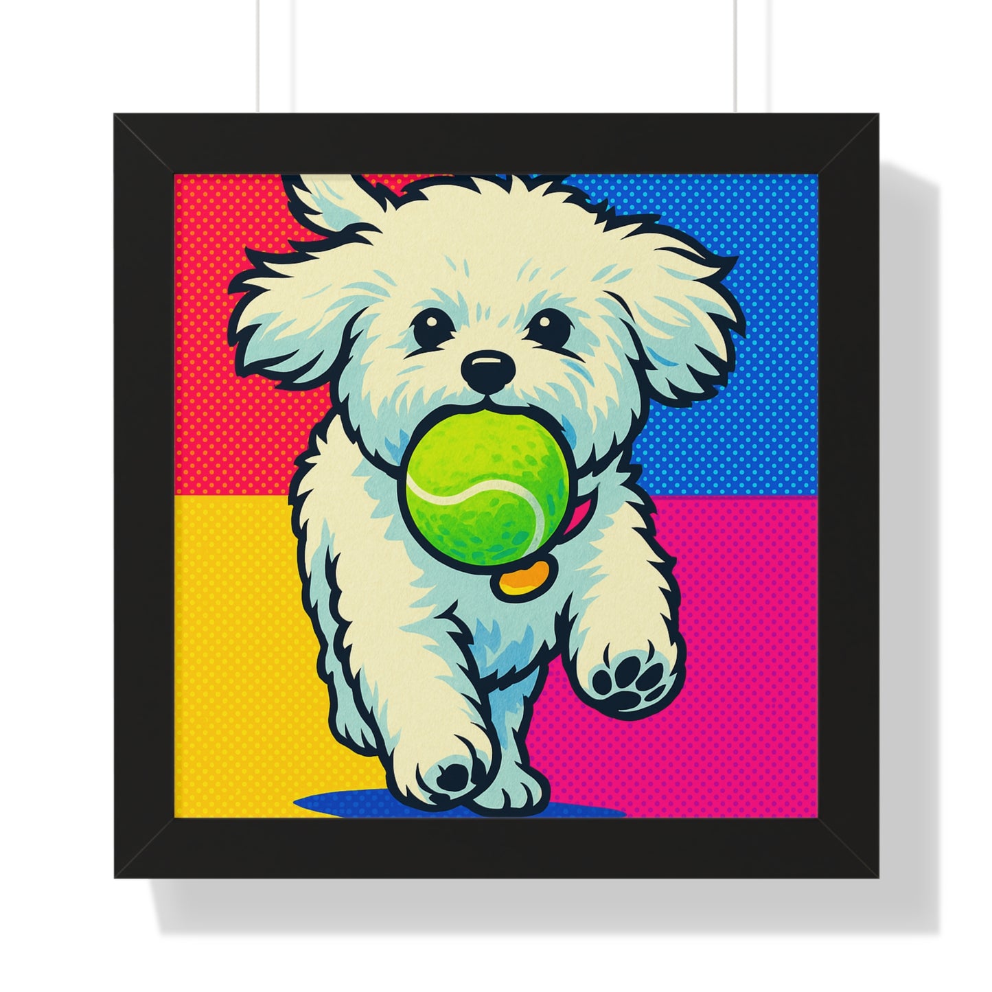 Pet Pop Art Framed Poster