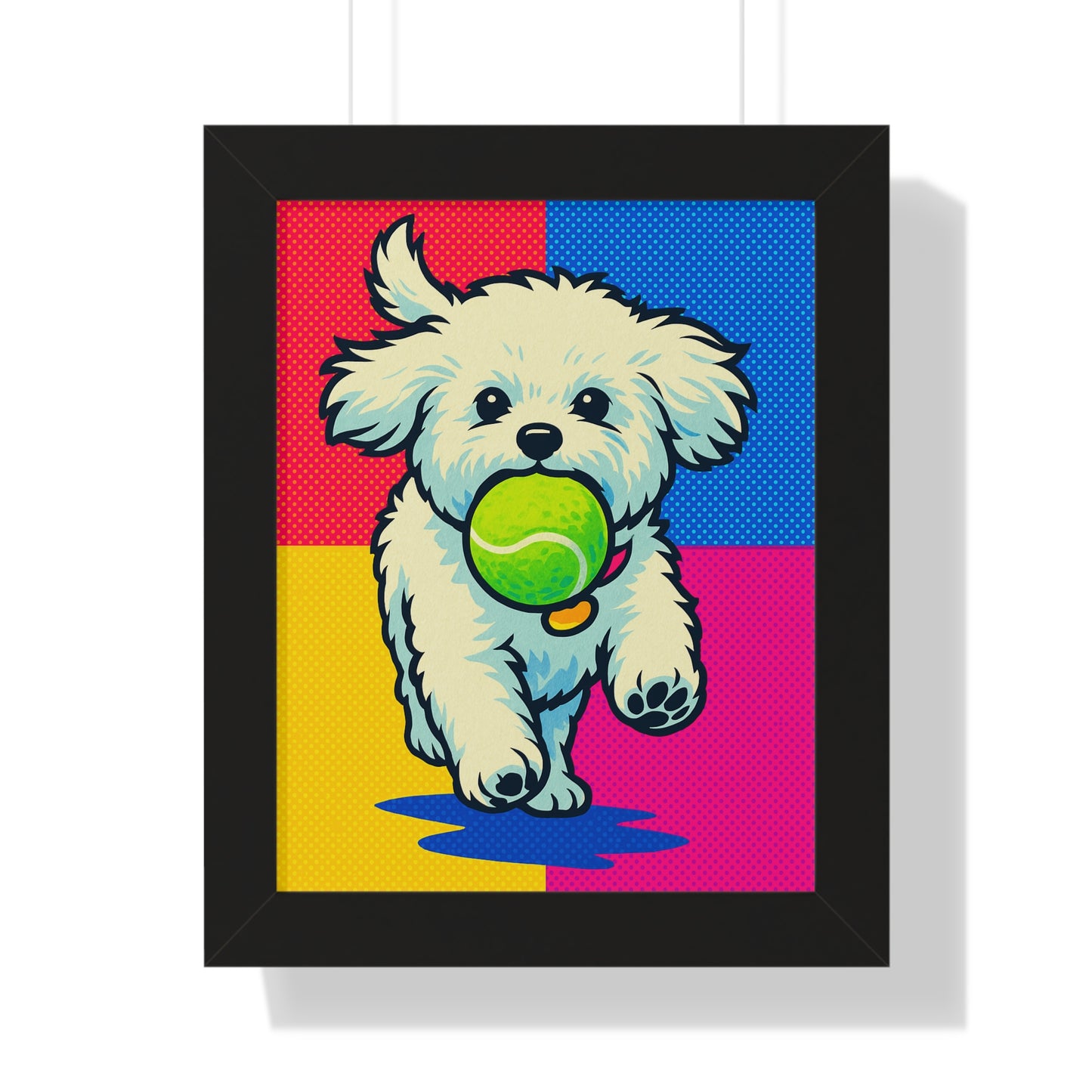 Pet Pop Art Framed Poster