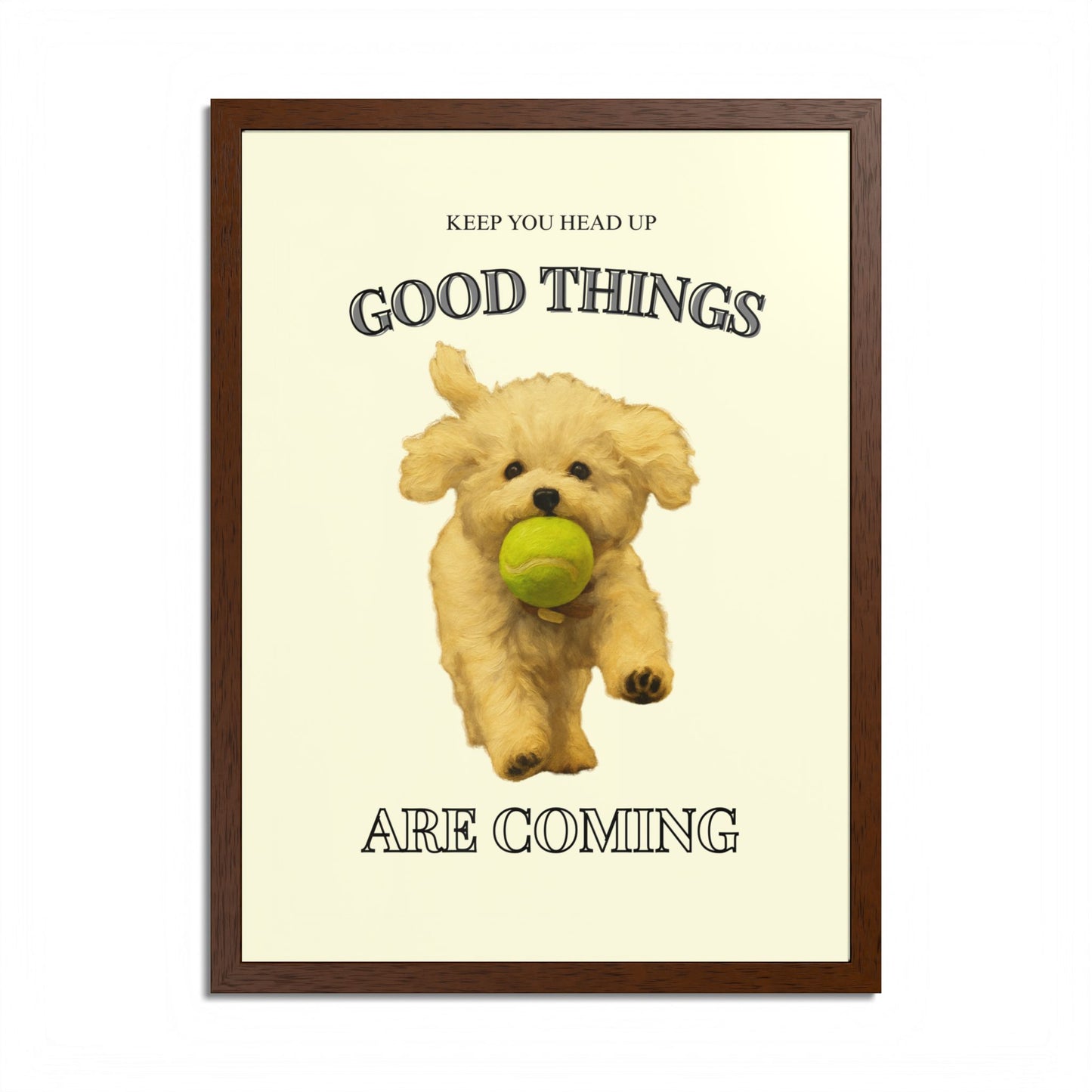 Good Things Are Coming Positive Vibes Framed Poster