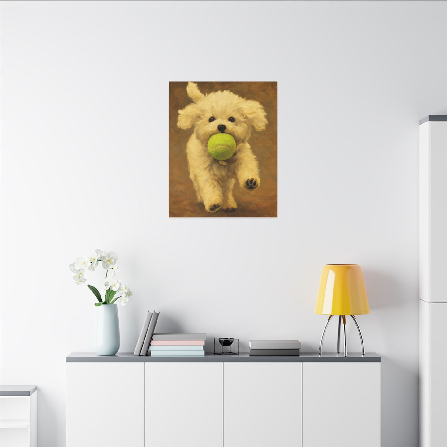 Personalized Dog Canvas Print