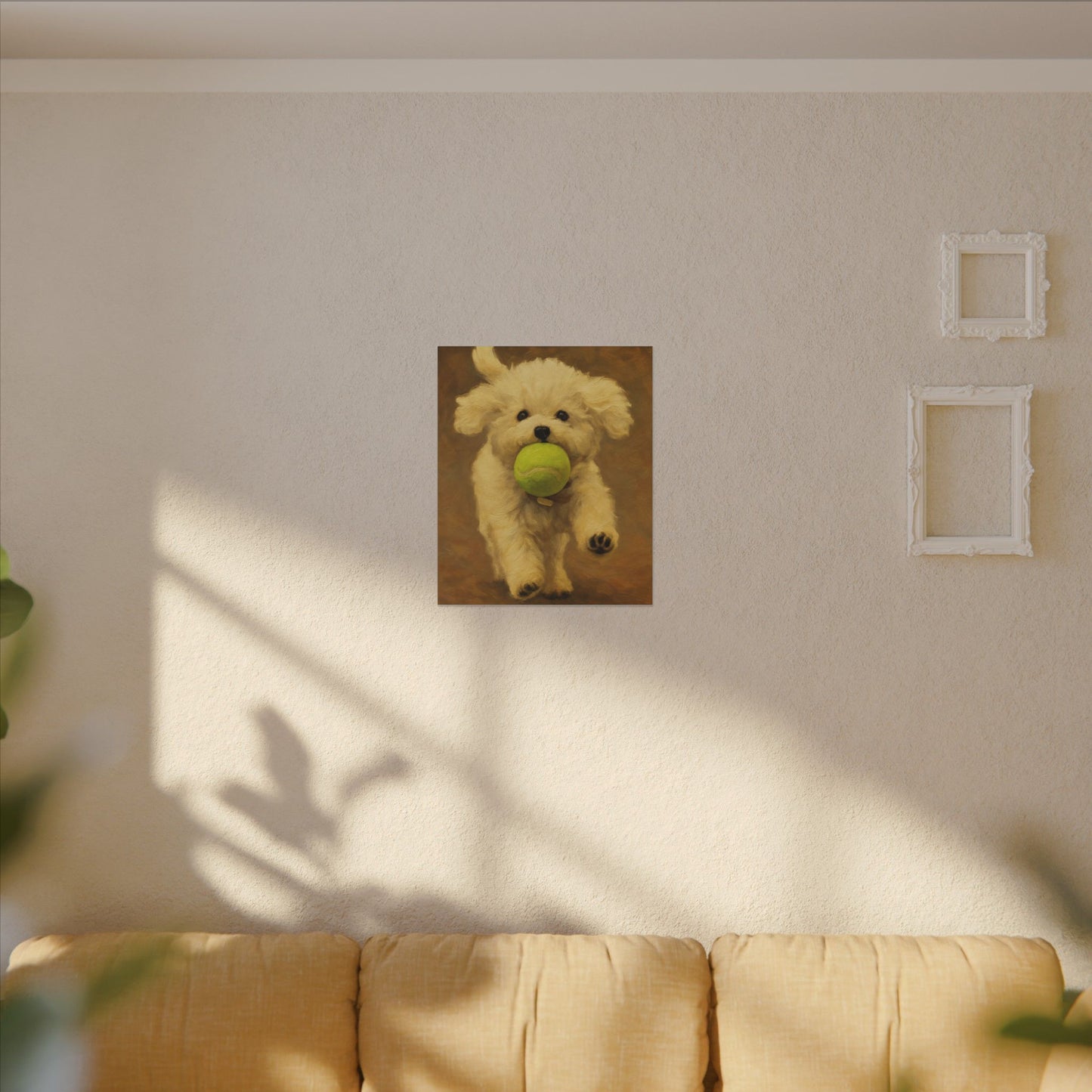 Personalized Dog Canvas Print