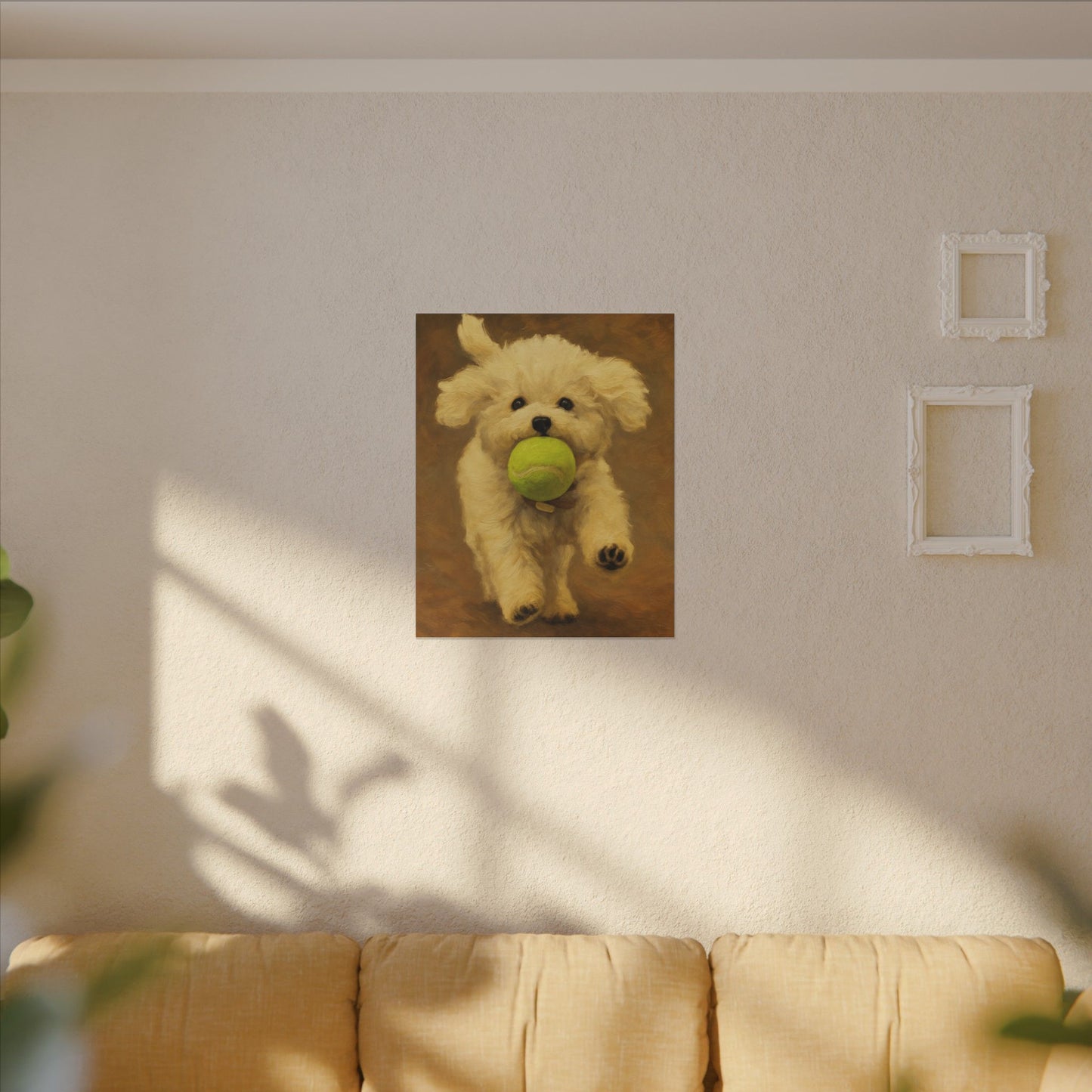Personalized Dog Canvas Print