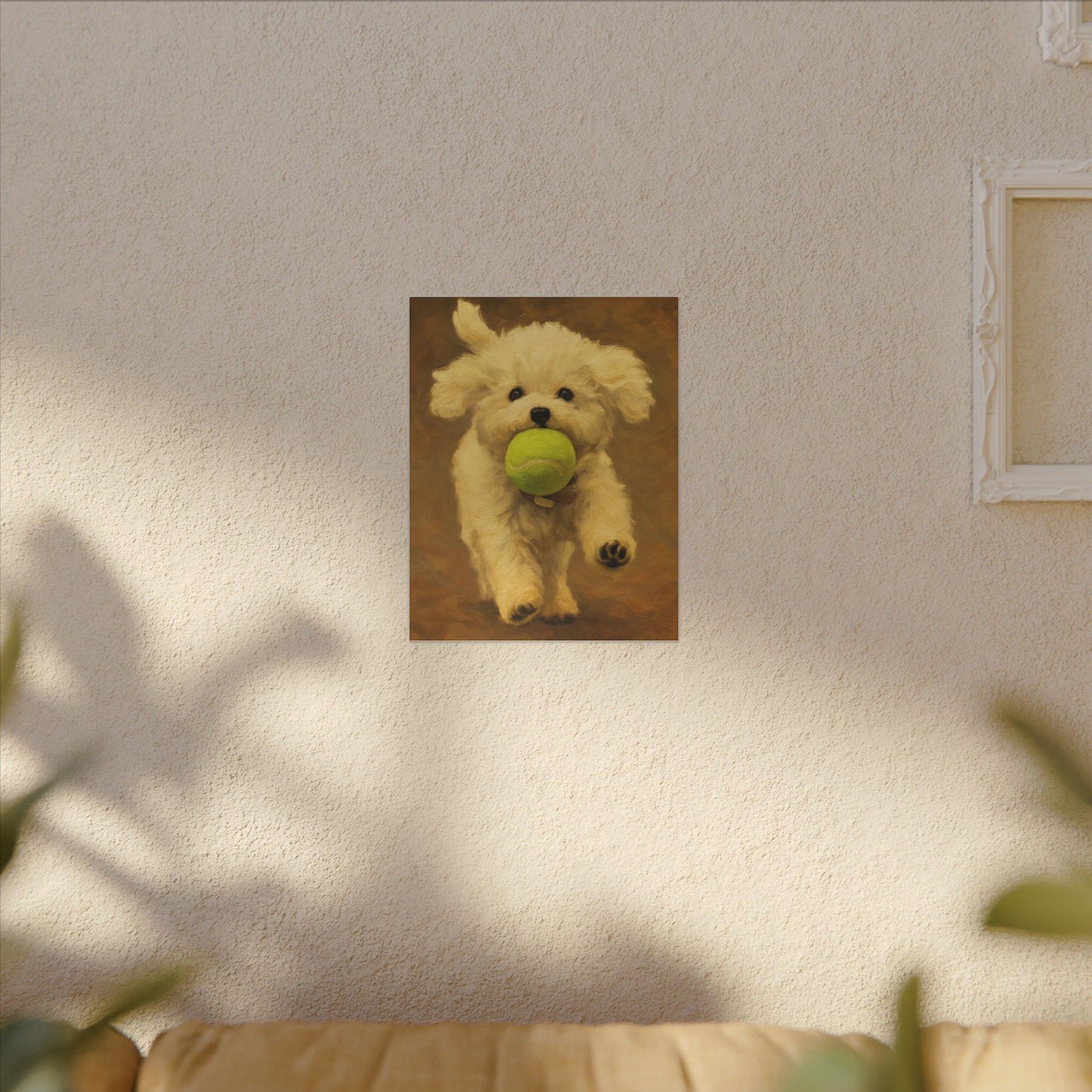 Personalized Dog Canvas Print